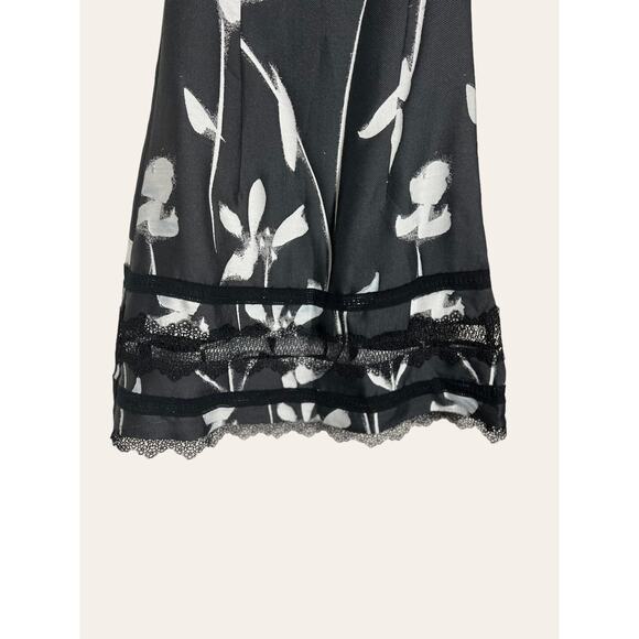 Sachin Babi NOIR Black White Lace Off The Shoulder Cocktail Dress Size 6 - Picture 12 of 16